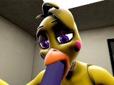 Sexy Chica from FNAF Make You CUM