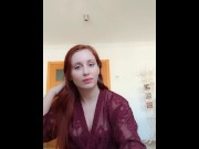 Preview 1 of Beauty ginger girls dancing in lingerie