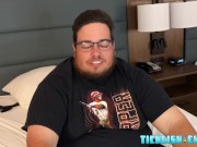 Preview 3 of Chubby sub laughs while deviant Matt tickles his body and feet