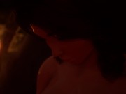 Preview 3 of Cheating Behind the Tent Three Couples Lesbian Sex Camp Part 2