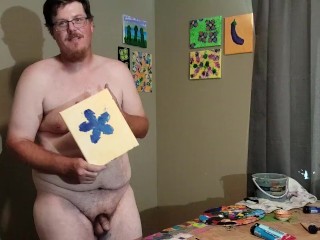 Dong Ross Dick Painting Session: Ocean Starfish?