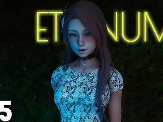 eternum 145, visual novel, big ass, brunette