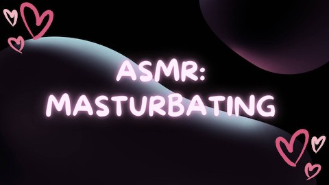 ASMR Masturbating with My Hitachi Wand While Roommate Showers