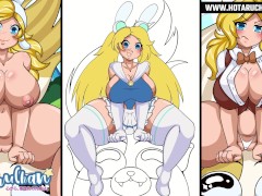 Hentai Fionna and Cake is Curvy Big Ass Busty Futanari Oppai Ecchi Ahegao By HotaruChanART