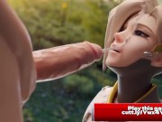 Preview 5 of Fortnite Overwatch online games SFM hentai compilation
