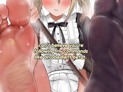 (Teaser JOI) Your maid locks you in chastity for locktober - September Patreon Exclusive Preview