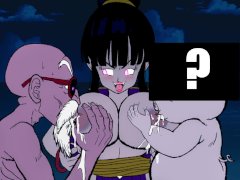 Kamesutra DBZ Erogame 132 Emptying the tits of horny wife by BenJojo2nd