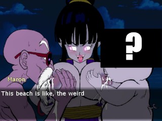 Kamesutra DBZ Erogame 132 Emptying the Tits of Horny Wife by BenJojo2nd