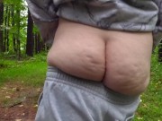 Preview 2 of Pissing in the woods PT 1