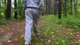 Pissing in the woods PT 1