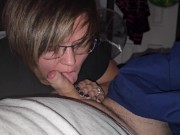 Preview 5 of Surprise handjob under blanket turn in to amazing bj