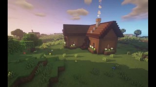 How to build a Classic L shaped house in Minecraft