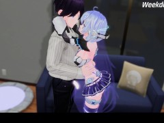 【#07駆動妖精アイディールレイズ実況】「可愛い反応ですね」敵女アンドロイドのおっぱい揉んだり、オーナーと中出しセックスしたり。(ロボット女(機械女) アクション同人エロゲー ※体験版範囲外の内容です - Screenshot 5 of 16 - 巨乳