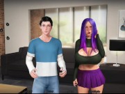 Preview 2 of Prince Of Suburbia #16: Blindfolded anal sex and wet dreams with my stepmother - By EroticGamesNC