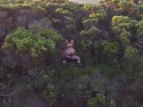 Caught Fucking On Drone Outdoors