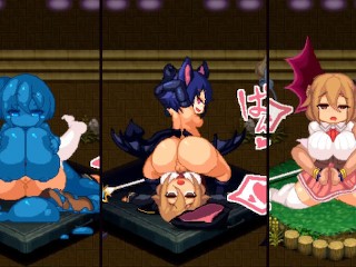 【h GAME】ミラと不思議な錬金術♡ドットHシーン集① ドットエロアニメ