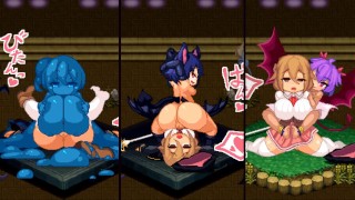 【H GAME】ミラと不思議な錬金術♡ドットHシーン集① ドットエロアニメ
