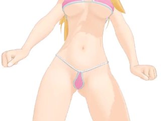 shaking, bouncy tits, solo female, animation