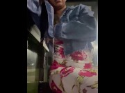 Preview 4 of Masturbating On The Bus Stop In The Middle Of The Night