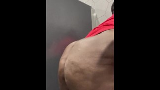 Большая толстая трясется