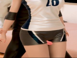 creampie, volleyball, 60fps, 3dhentai