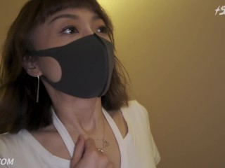 An Asian MILF can't Stop Squirting and being Cum inside her Tight Pussy.