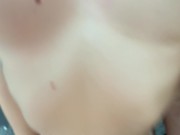 Preview 1 of Intense Sex with my Roommate and he cums on my face