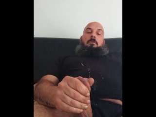 amateur, vertical video, cumshot, masturbation