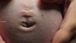 Embarazada Belly Botón masturbarse estímulo