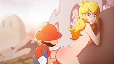 Todas as meninas de Mario Bros Love sexo duro