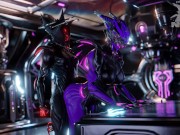 Preview 4 of Valkyr Warframes Banging in the Orbiter