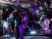 Preview 5 of Valkyr Warframes Banging in the Orbiter