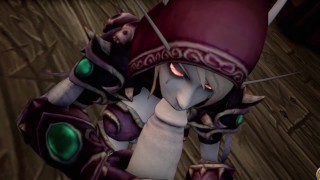 Sylvanas Windrunner compilação de sexo # 1. Whorecraft