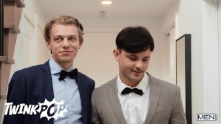 TWINKPOP - Enzo Muller Wants To Play With His Date's Brother Malik Delgaty At The Prom Night
