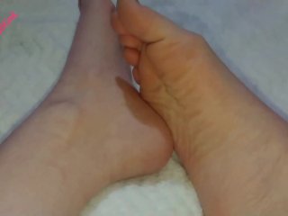 amateur, feet, solo female, foot fetish