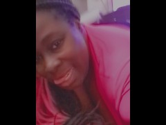 Thick ebony ass jiggling