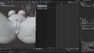 Animation d’un vagin via des touches de forme pour l’animation - Jeux Primal Emotion