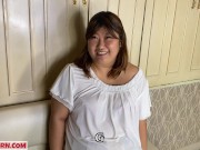 Preview 1 of Mimi 1. Fat Japanese talks about her sex experience before plays fuck toy. BBW POV OSAKAPORN