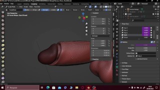 3Dポルノチュートリアルのために包皮をアニメーション化する方法 - Tora.mp4