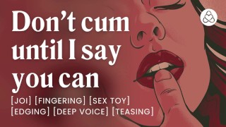 When You Can Cum Edging Joi For Women Audio Only Asmr I Control It