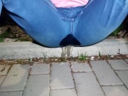 Preview 2 of Ultimative public piss with Leila !