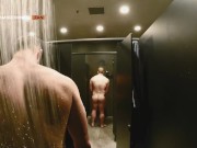 Preview 5 of Gym Jock Jerks in Showers