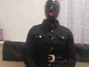 Preview 4 of Rubber Doll locked in Rubbers Finest hood for 2 hours