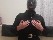 Preview 5 of Rubber Doll locked in Rubbers Finest hood for 2 hours