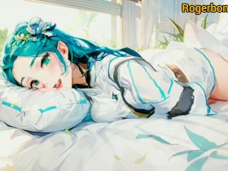 orgasmic convulsion, solo female, compilation, hentai anime