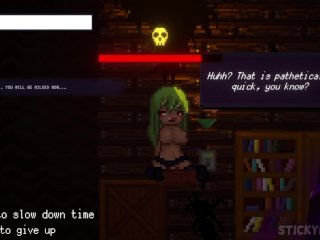 hentai game, succubus, role play, pixel porn