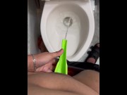 Preview 1 of BinBin- Trans man urinates with his delicious pussy FTM