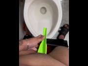 Preview 4 of BinBin- Trans man urinates with his delicious pussy FTM