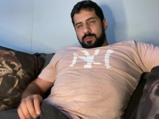 Arab Big Cock Leaving his Hard Cock and Cumming a Lot Squirting Cum