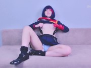 Preview 4 of Senketsu made Ryuko Matoi horny and then fucked her pussy with a huge dick until she squirts